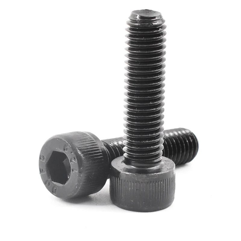Black Oxide Hex Socket Head Cap က Screws တွေက High-Strength Industrial Fastening အတွက် အကောင်းဆုံးရွေးချယ်မှုပါ။