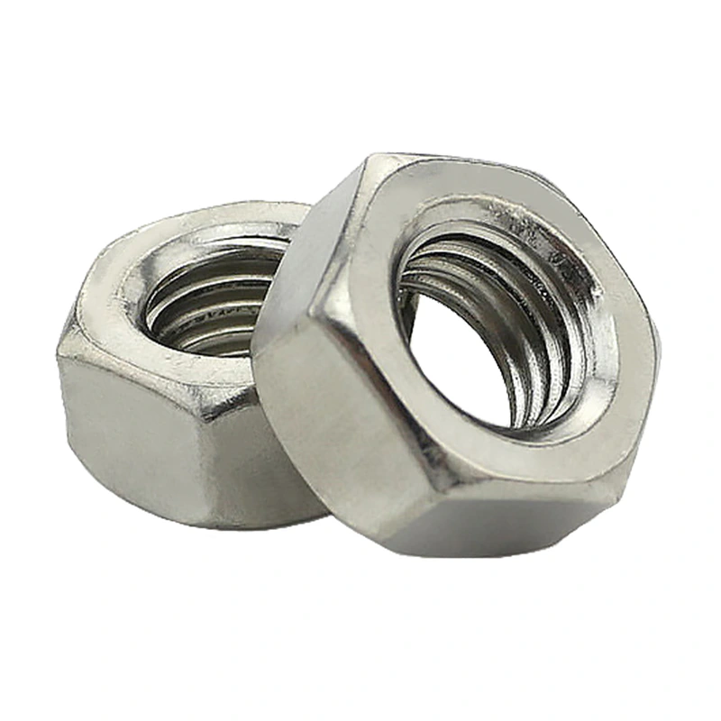 Nickel-plated Hex Nuts