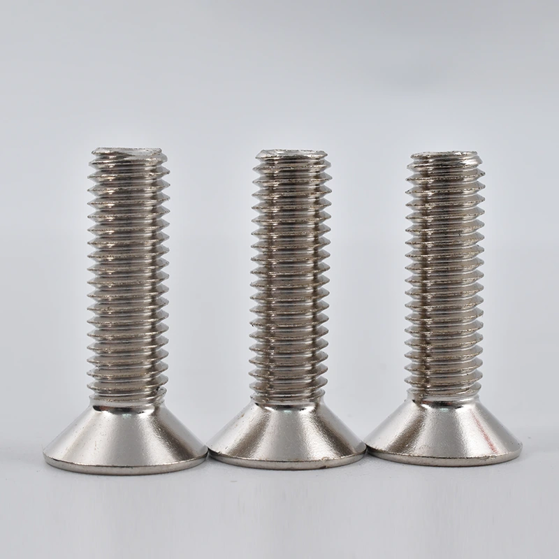 Nickel-plated Hex Socket Countersunk Head Cap Screws