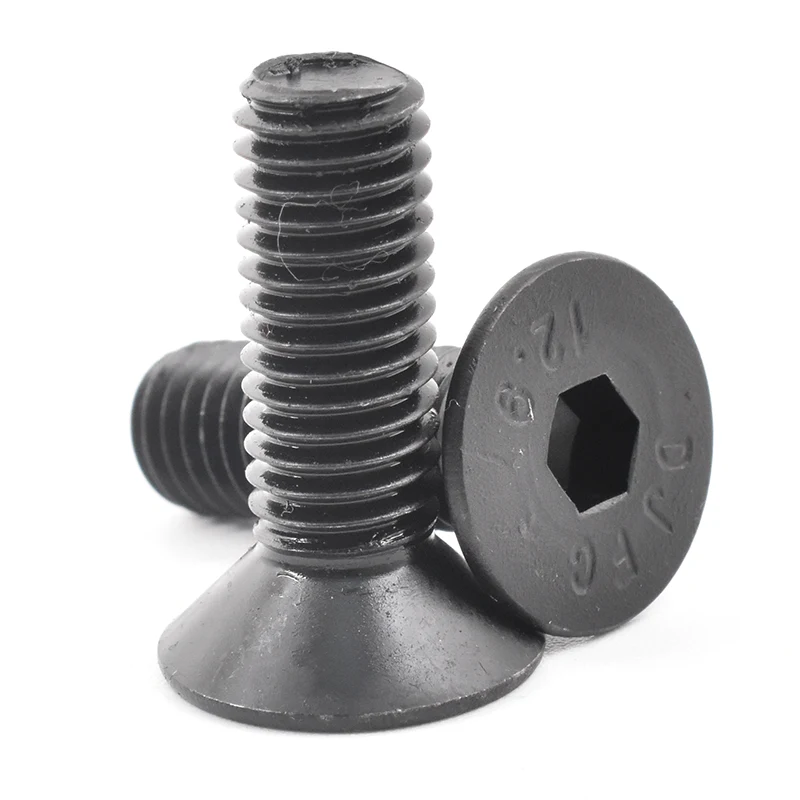 Black Oxide Hex Socket Countersunk Head Cap Screws