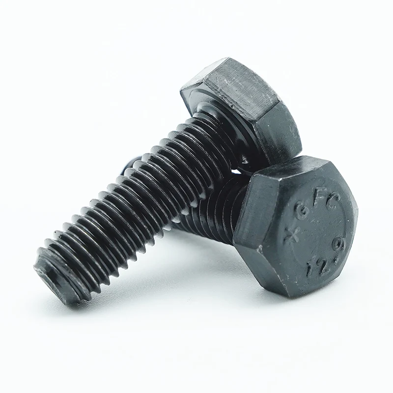 Black Oxide Hex Head Bolts