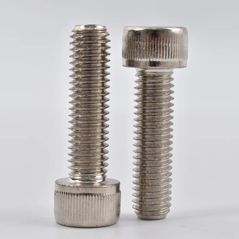 Nickel-plated Hex Socket Head Cap Screws