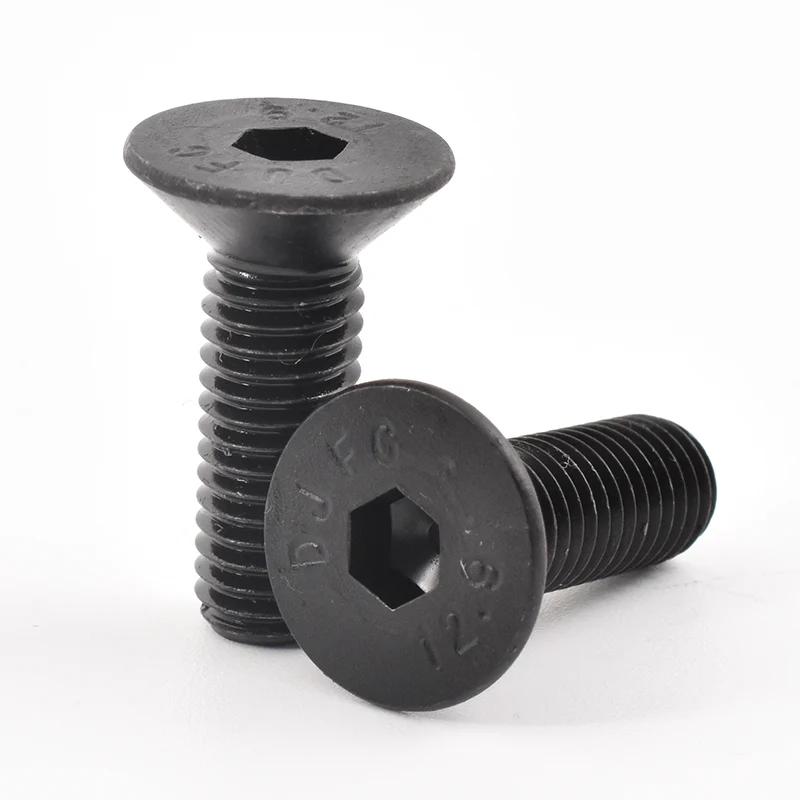 Black Oxide Hex Socket Countersunk Head Cap Screws