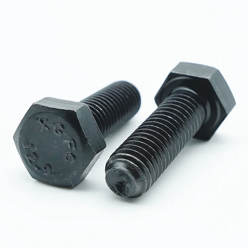 Black Oxide Hex Head Bolts