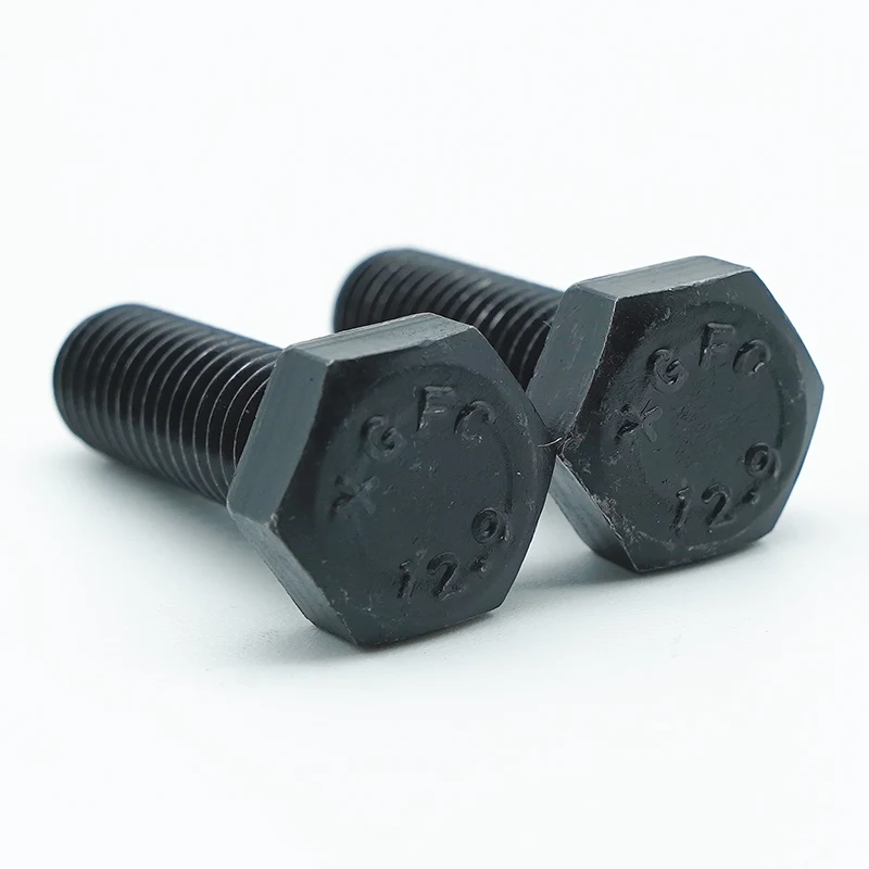 Black Oxide Hex Head Bolts