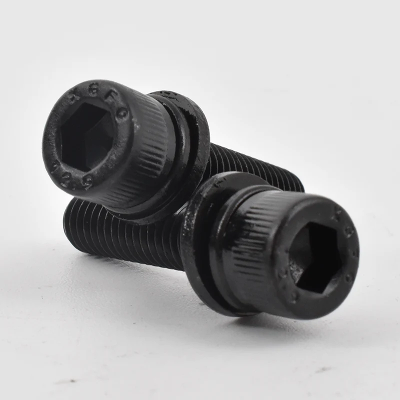Black oxide Hex Socket Cap Head Combination Screws