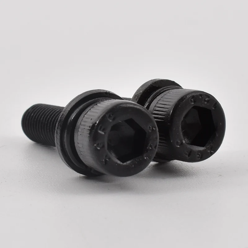 Black oxide Hex Socket Cap Head Combination Screws