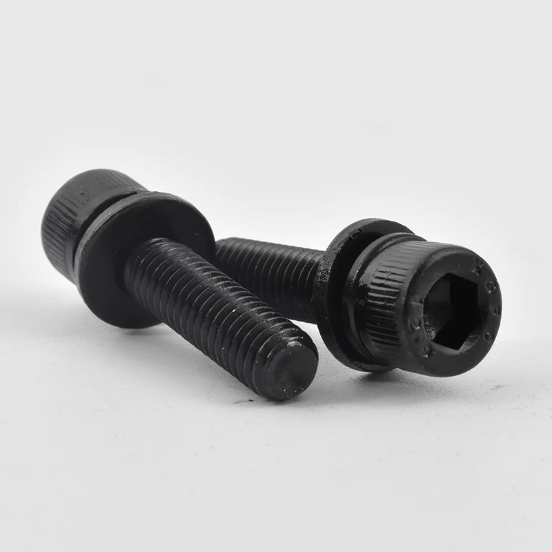 Black oxide Hex Socket Cap Head Combination Screws