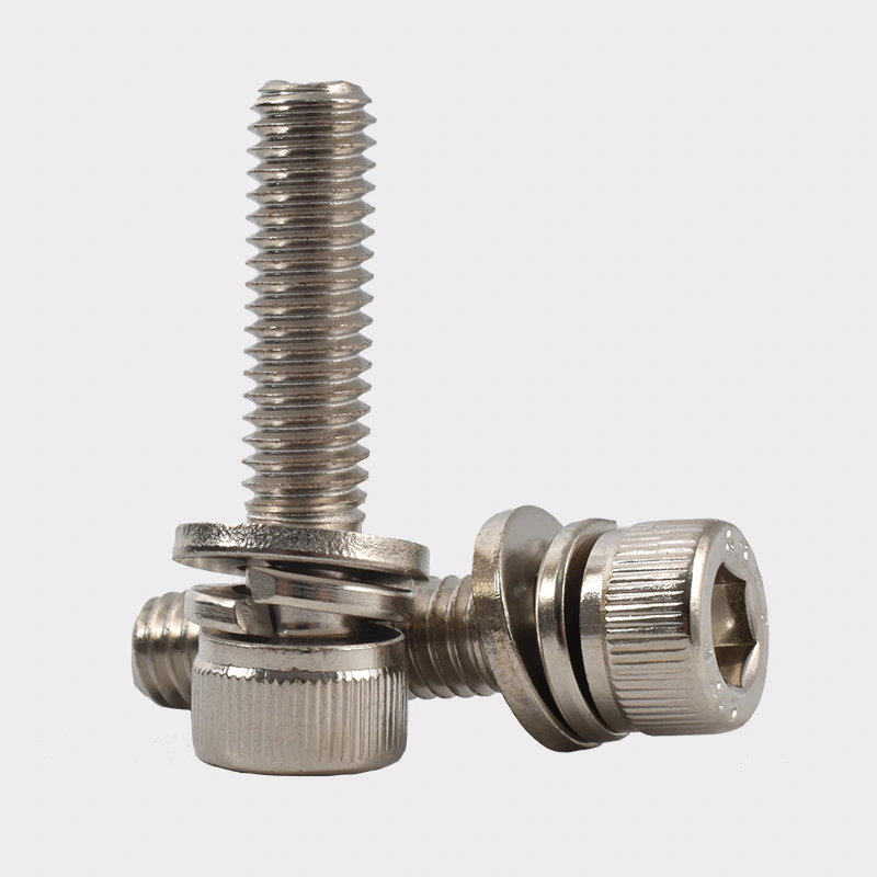 Nickel-plated hex socke cape cap heav screw နှစ်ခု
